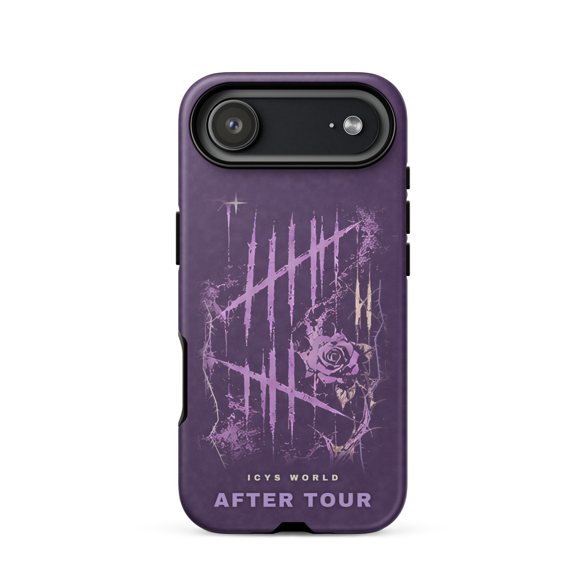 ICYS WORLD After Tour iPhone case on iPhone 17 Air, matte finish