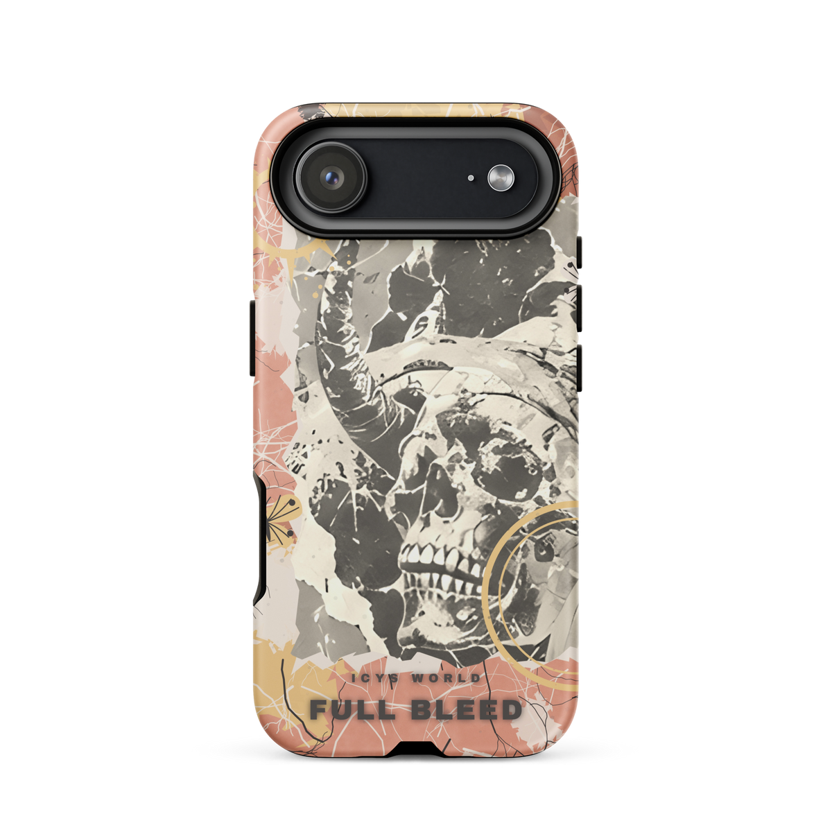ICYS WORLD Full Bleed iPhone case on iPhone 17 Air, matte finish