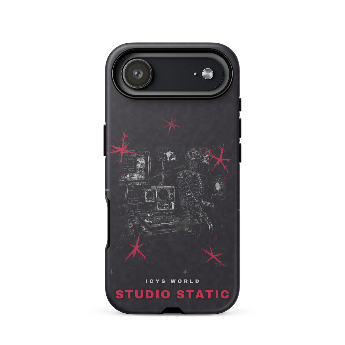ICYS WORLD Studio Static iPhone case on iPhone 17 Air, matte finish