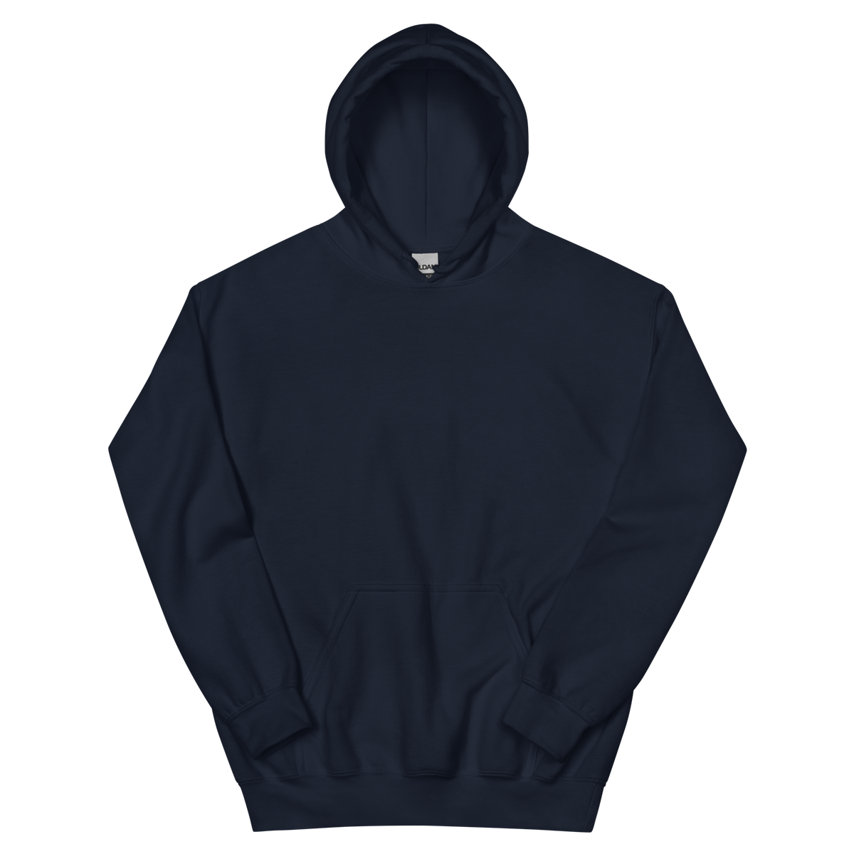 ICYS WORLD Winged Globe Hoodie – iced-out streetwear graphic hoodie, navy, front view